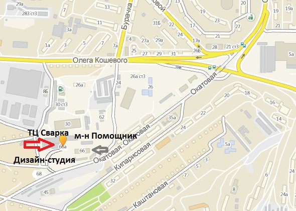 схема проезда